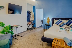 1 bedroom, travel crib, free WiFi, bed sheets