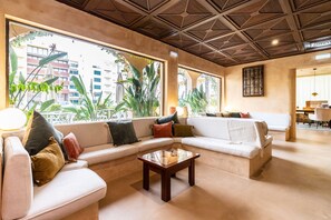 Sitzecke in der Lobby