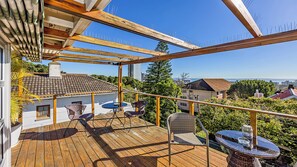 Rom – premier, 1 kingsize-seng, ikke-røyk, eget bad | Terrasse/patio