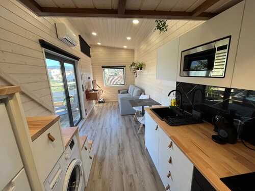 Sublime Tiny House Luxe Avec Piscine Privée Près de Braga
