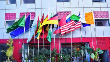 Fachada del alojamiento