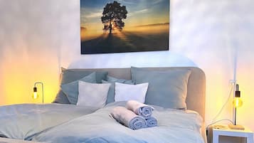 2 Schlafzimmer, Bügeleisen/Bügelbrett, Reisekinderbett, kostenloses WLAN