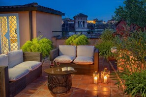 Terrace/patio - Daplace - Mirta Apartment (Roma)