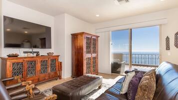 Télévision, cheminée, espaces bureaux