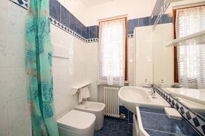 Deluxe Apartment | Bathroom | Free toiletries, bidet, towels, soap - Appartamento Giada (Padenghe sul Garda)