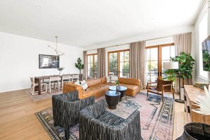 TV, offices - Line Street Lofts | Luxe King St Retreat + Balconies (Charleston)