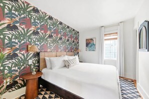 2 bedrooms, iron/ironing board, travel crib, WiFi