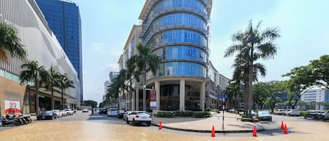 Blick auf die Umgebung