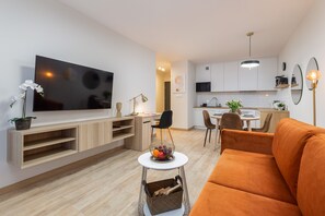 Appartement, 1 chambre, baignoire à jets | Salle de séjour