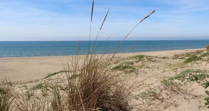 Ostia, apartment 50 mt from the beach, finished and quiet-sea view