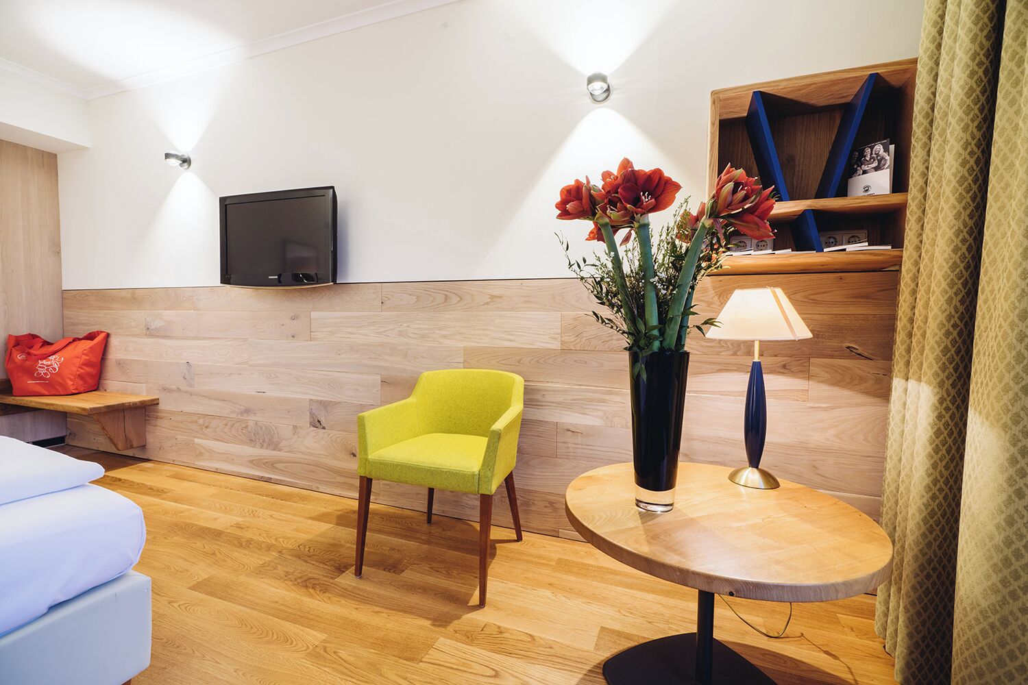 Superior Double Room, 1 Bedroom, Balcony, Pool View | Hypo-allergenic bedding, in-room safe, blackout curtains, free WiFi