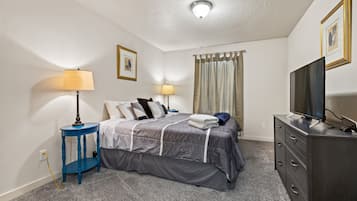 9 bedrooms, desk, iron/ironing board, WiFi (free)
