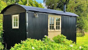 Exterior - Cosy Romantic Shepherd hut in Open Countryside (Newcastle-upon-Tyne)