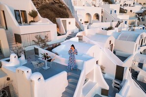 Front of property – evening/night