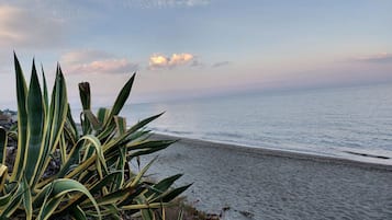 位於海灘上、排球、海灘酒吧