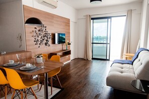 Apartment | Living area | TV - Mondial Apartments By BnbHost (Salvador)