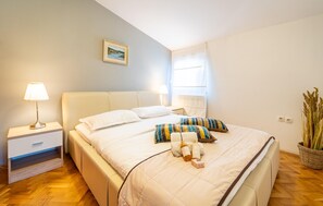 1 habitación, cuna de viaje, wifi gratis y ropa de cama 