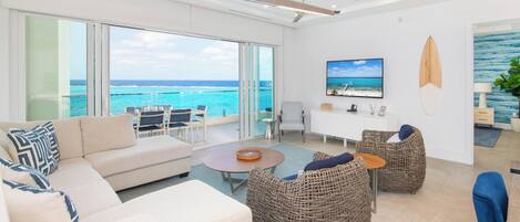 Smart TV, video games, stereo