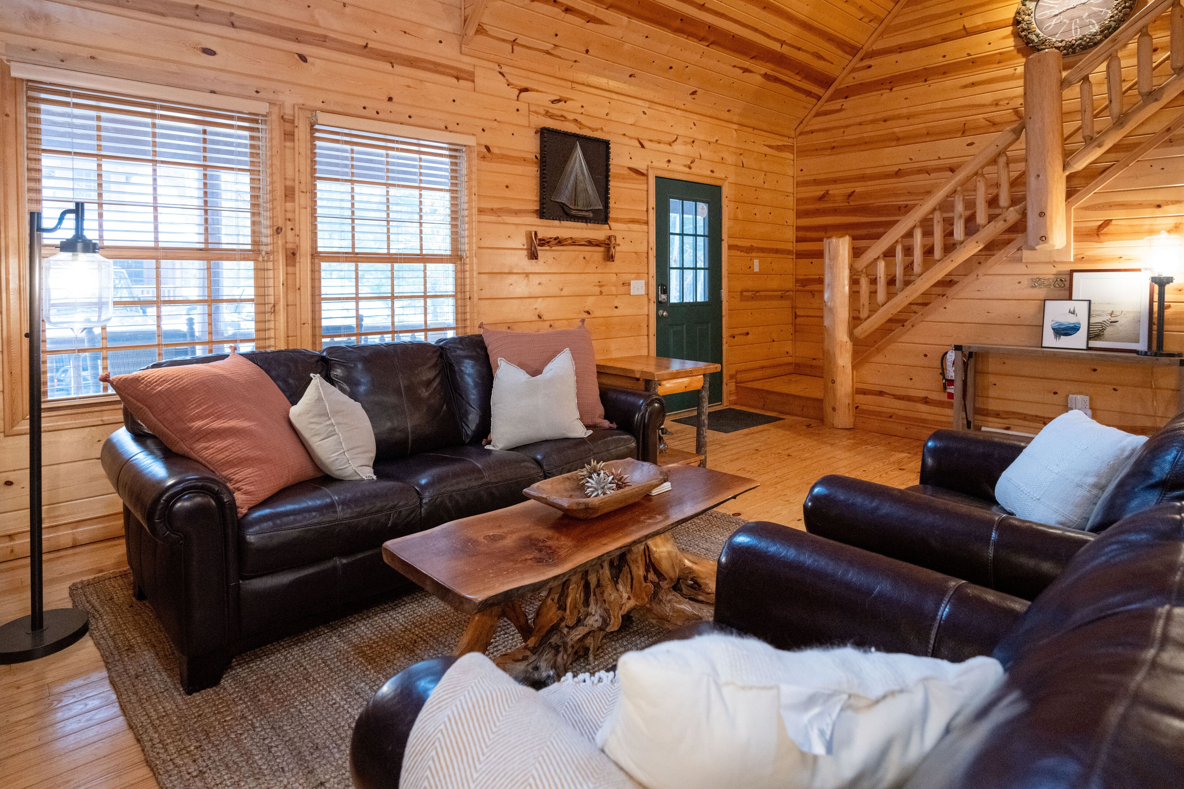 Smart-tv en een open haard