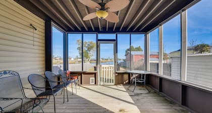 Panama City Waterfront Escape: Fenced Yard & Dock!