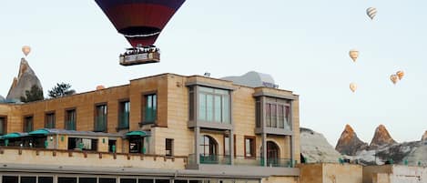 Pemandangan dari properti
