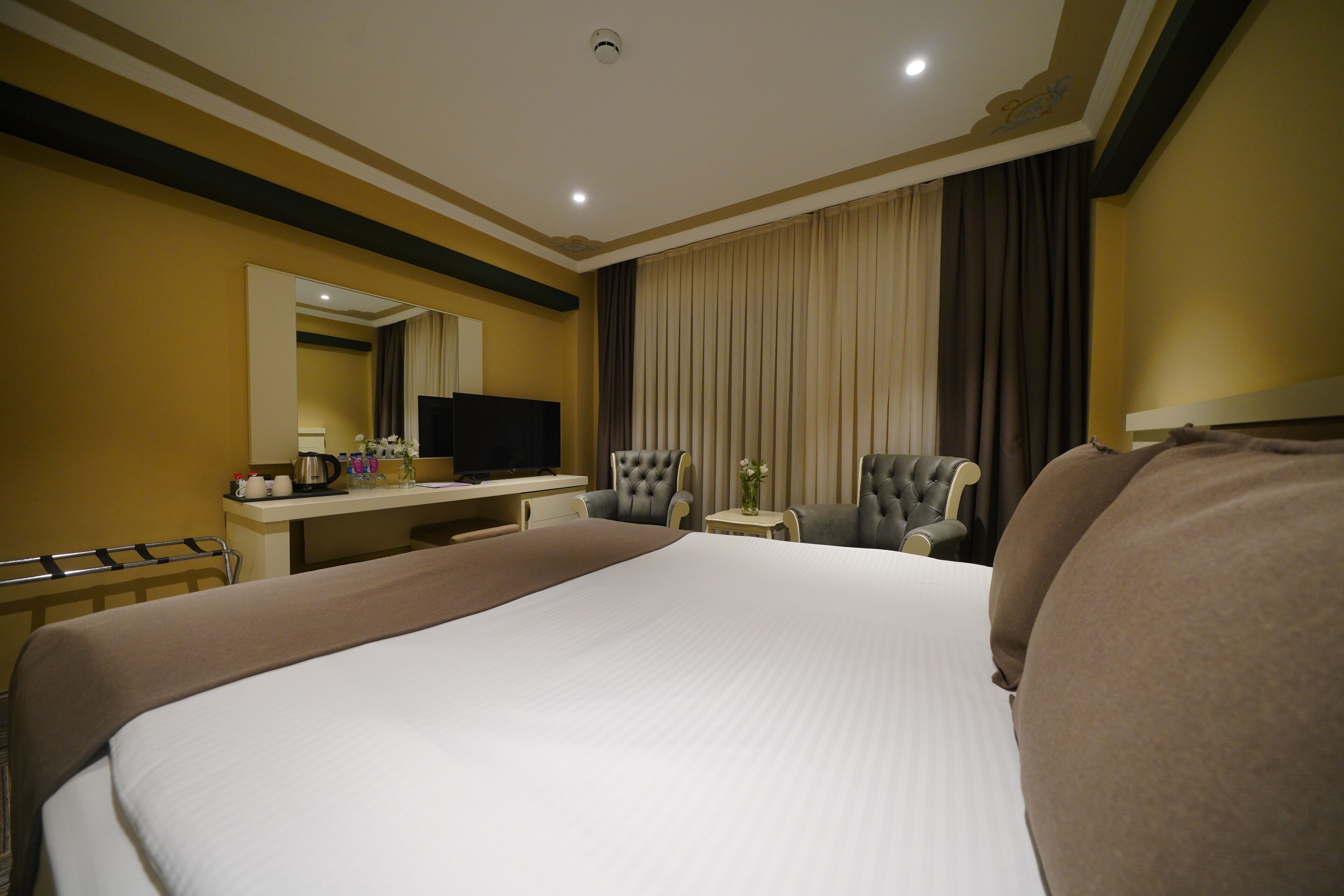 Standard Double Room | Egyptiska bomullslakan och sängtillbehör av högsta kvalitet