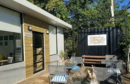 Fachada de la propiedad