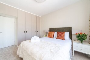 2 bedrooms, iron/ironing board, travel crib, WiFi