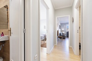 2 Schlafzimmer, Bügeleisen/Bügelbrett, kostenloses WLAN, Bettwäsche