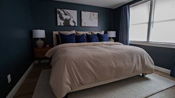 2 bedrooms, iron/ironing board, free WiFi, bed sheets