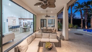 Outdoor dining - Serene in Scottsdale-5BR w/Pool, Hot Tub + Gym (Scottsdale)