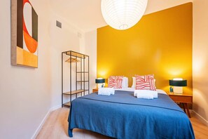 2 bedrooms, desk, iron/ironing board, free WiFi