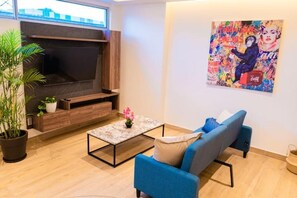 Living area - 2 Apartamentos de Lujo Juntos (Guayaquil)