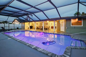 Una piscina climatizada