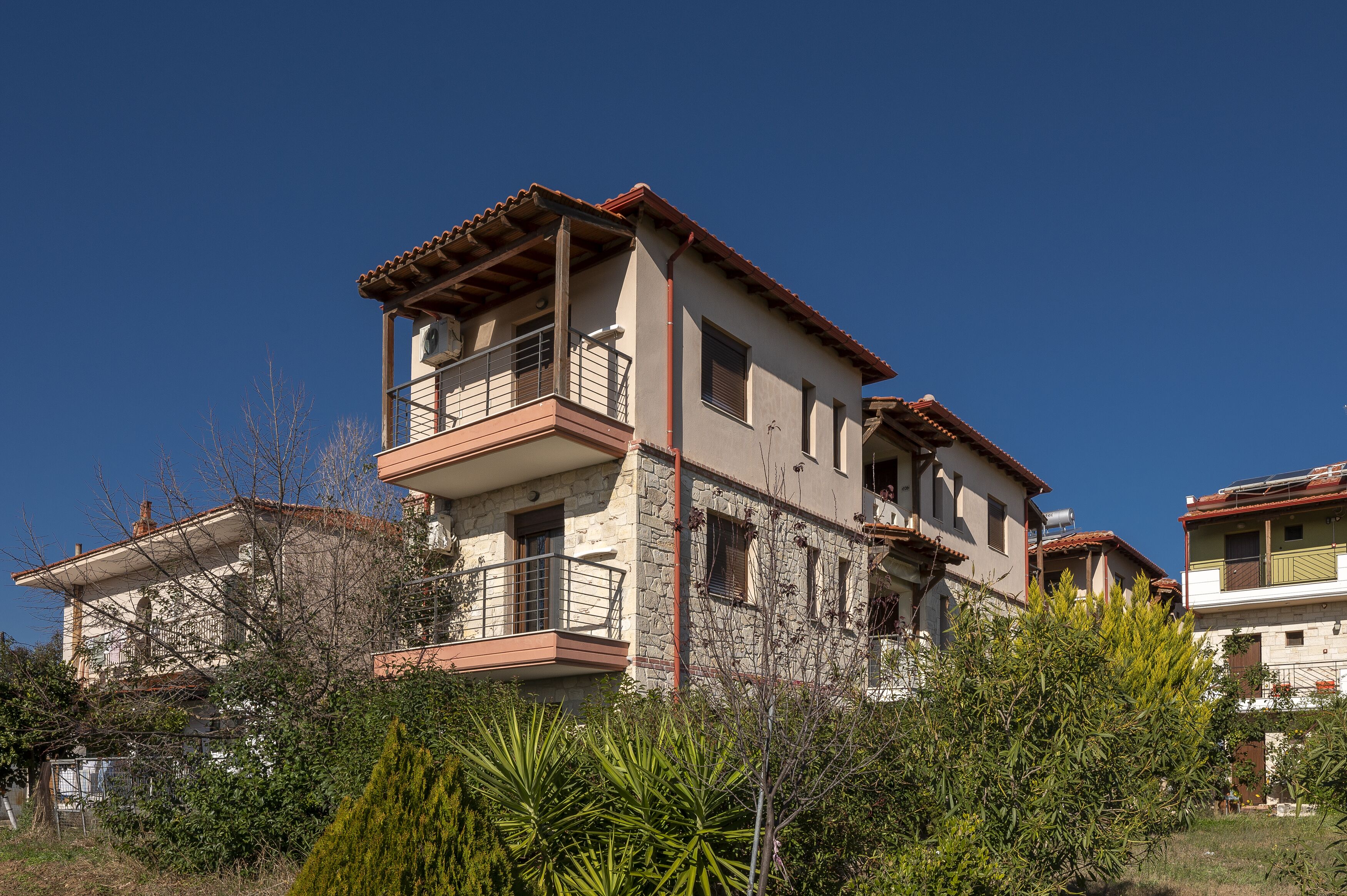 Façade de l’hébergement