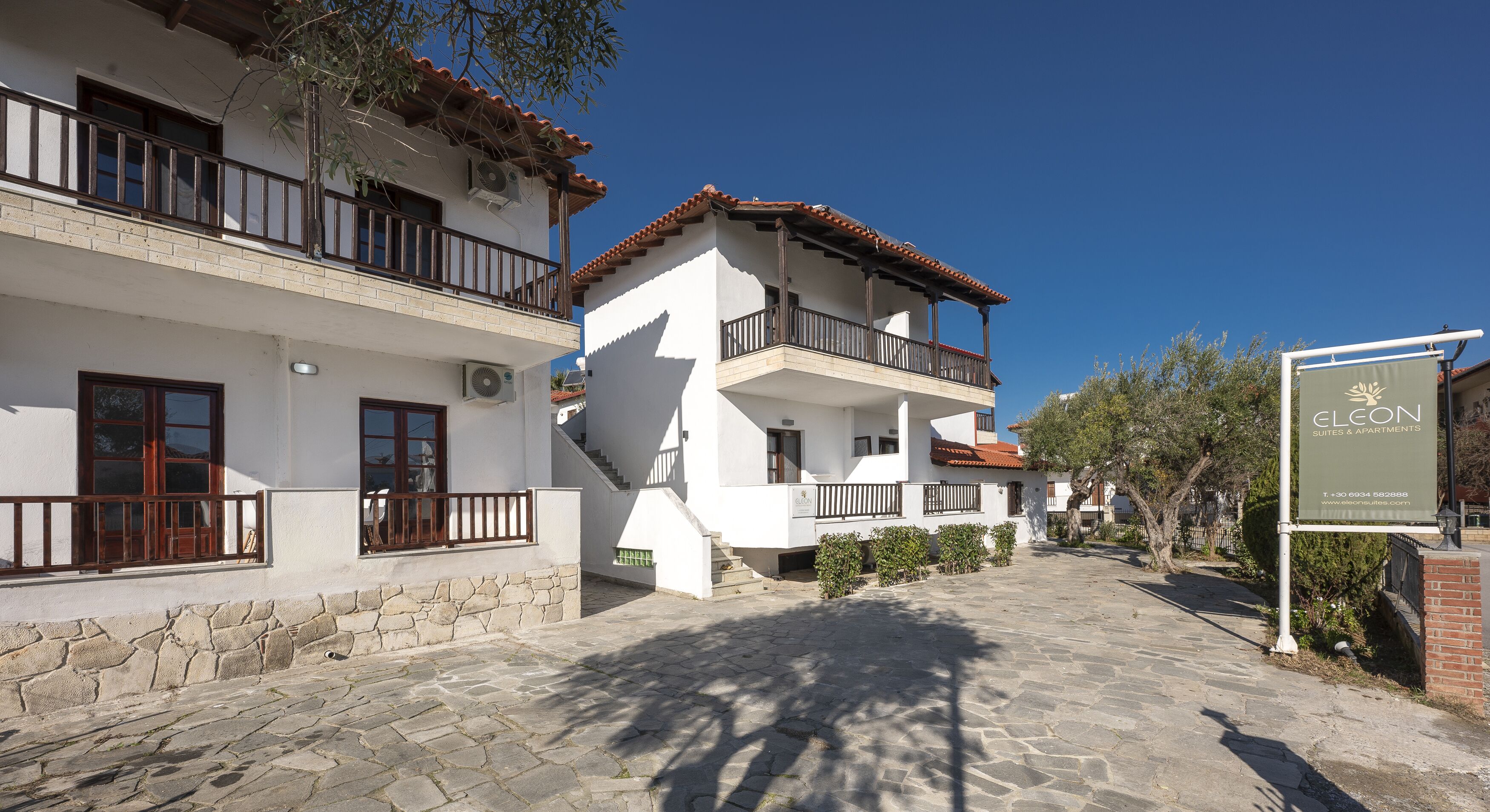 Fassade der Unterkunft