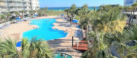 Außenpool, beheizter Pool