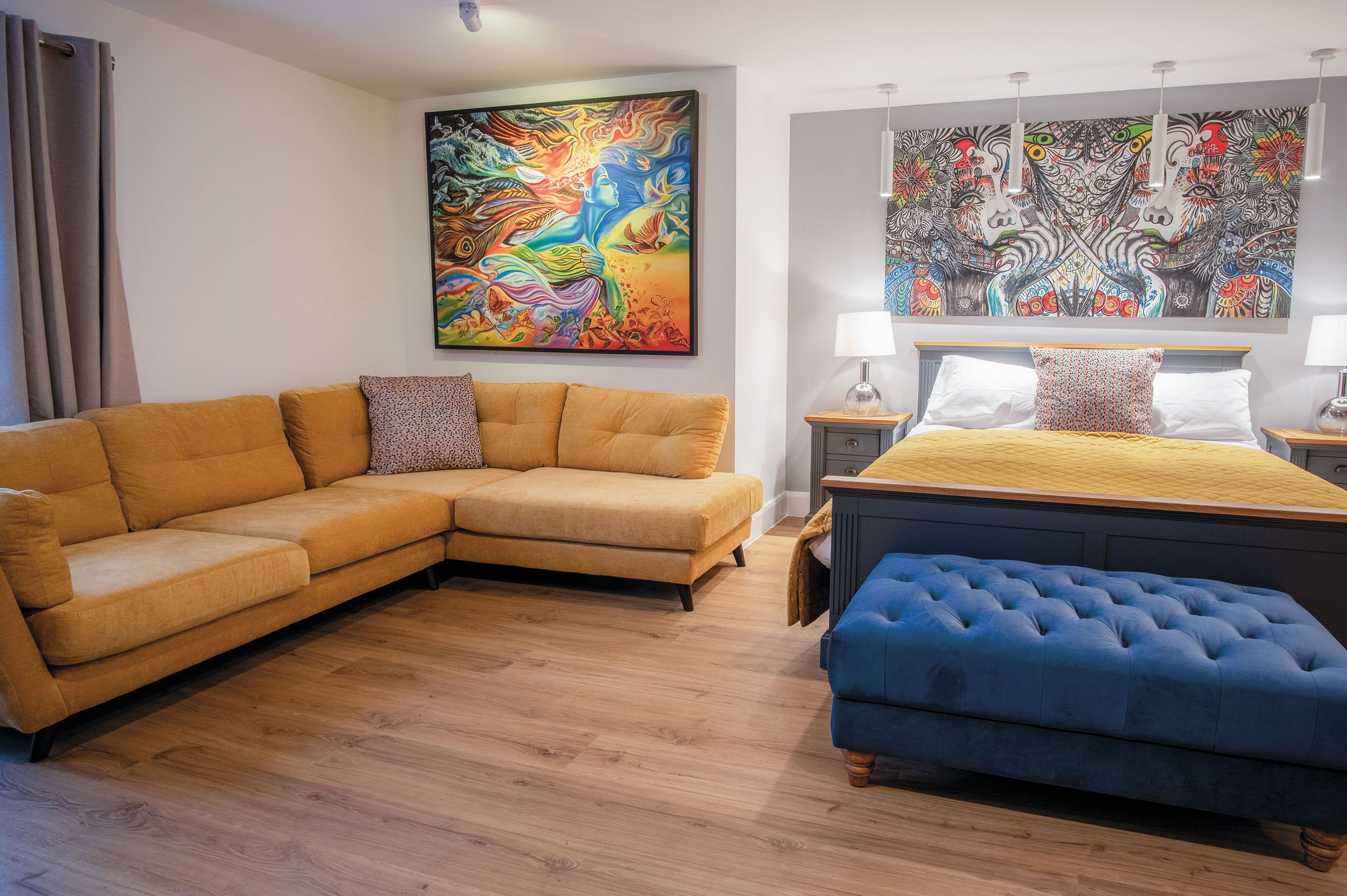 Luxury Double Room, 1 King Bed | Premium bedding, individually decorated, individually furnished, desk