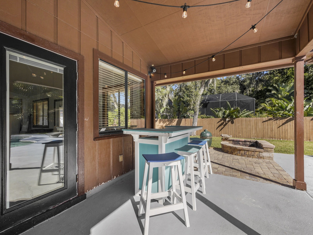 Photo 22 of Spacious Home Prime Location of St. Augustine: Pool, Hot Tub, & Fire Pit