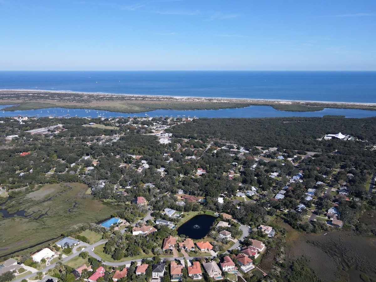 Photo 34 of Spacious Home Prime Location of St. Augustine: Pool, Hot Tub, & Fire Pit