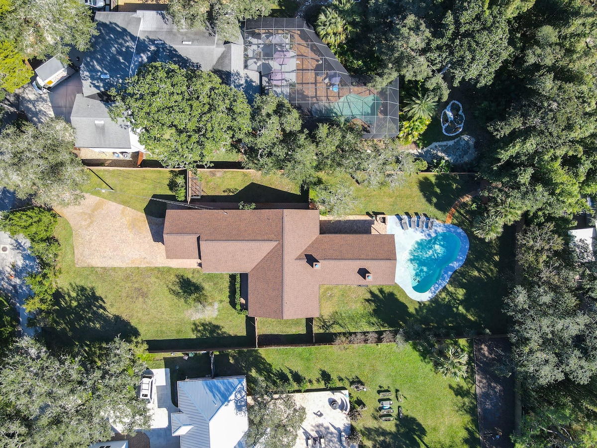 Photo 30 of Spacious Home Prime Location of St. Augustine: Pool, Hot Tub, & Fire Pit