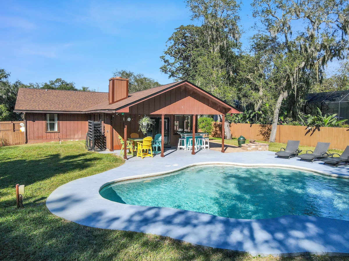 Photo 2 of Spacious Home Prime Location of St. Augustine: Pool, Hot Tub, & Fire Pit