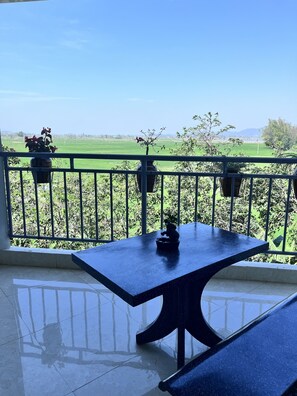 Habitación básica doble | Terraza o patio