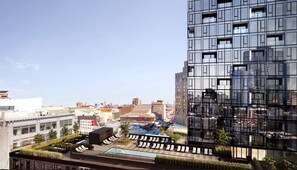 Exterior - Superbe Condo Neuf 100% Meublé et Équipé au Coeur du Quartier des Spectacles (Montréal)