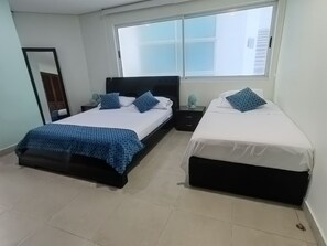 1 Schlafzimmer, kostenloses WLAN, Bettwäsche