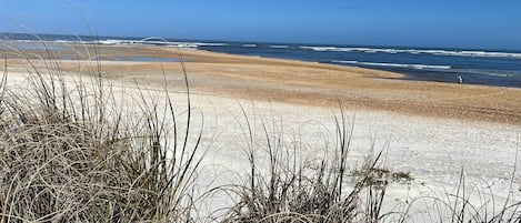 Sun-loungers, beach towels