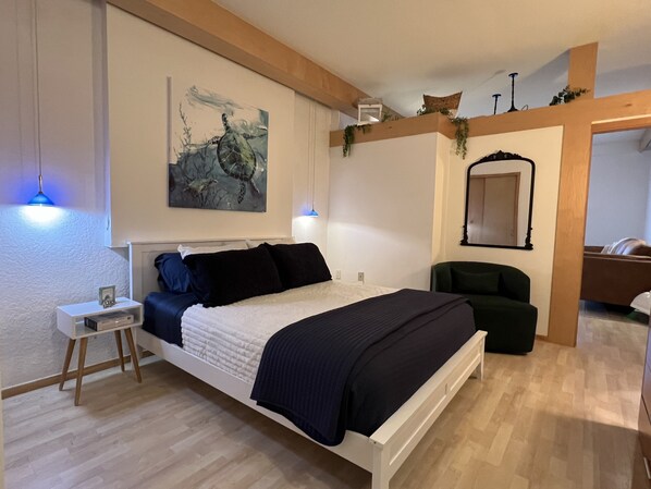 1 chambre, fer et planche à repasser, Wi-Fi gratuit, draps fournis