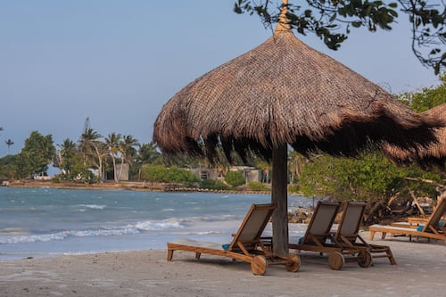 Private beach, white sand, beach shuttle