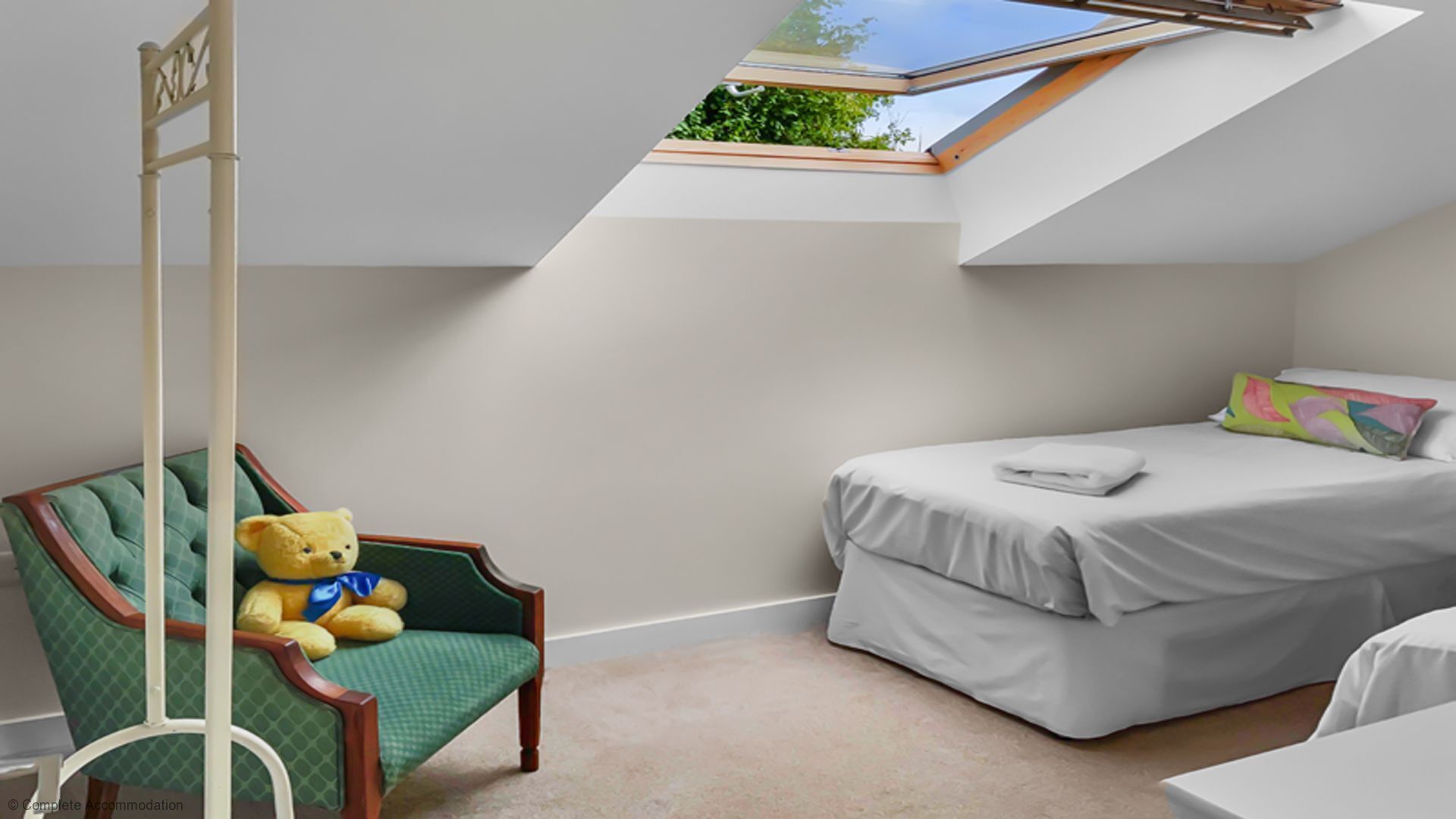 3 soverom, strykejern/-brett, reiseseng for barn og wi-fi (inkludert)