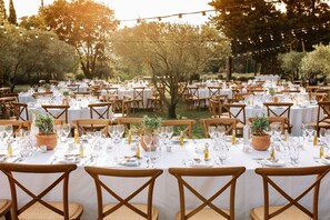 Area per ricevimenti all'aperto